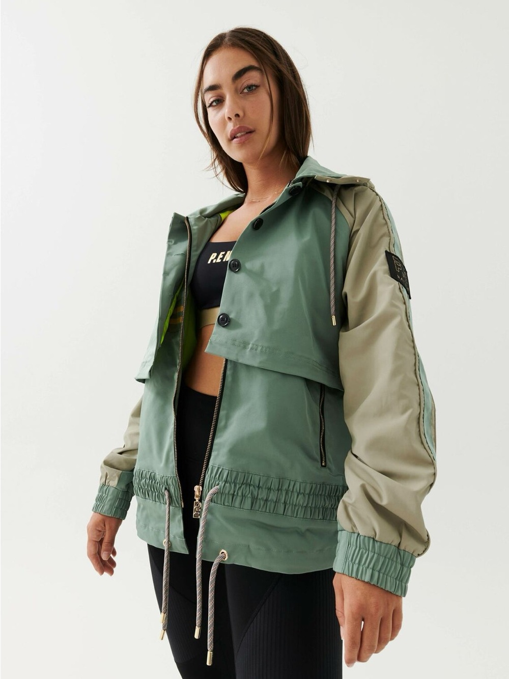 PE Nation - Elevate Jacket in Sea Spray.